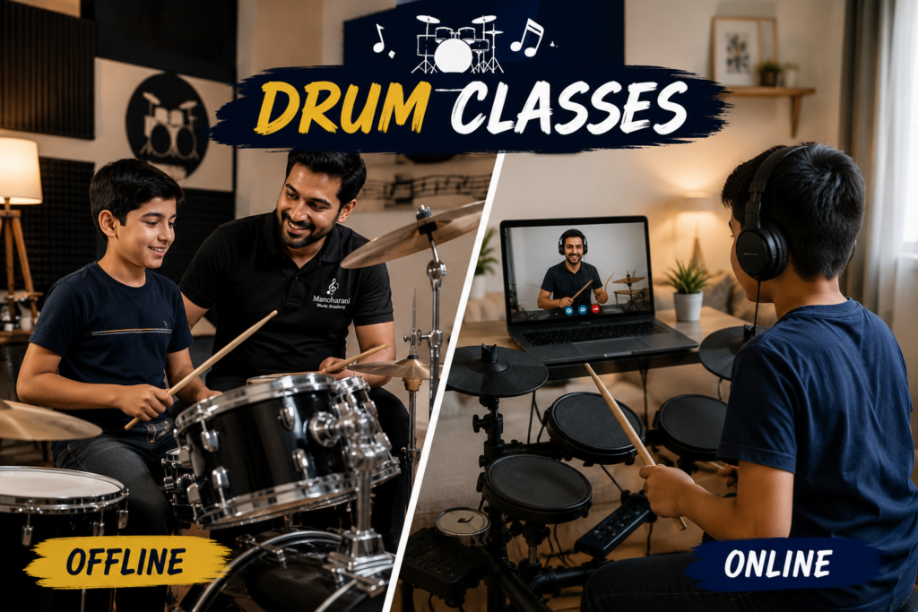 Best Drum Classes in Hyderabad_Offline-Online