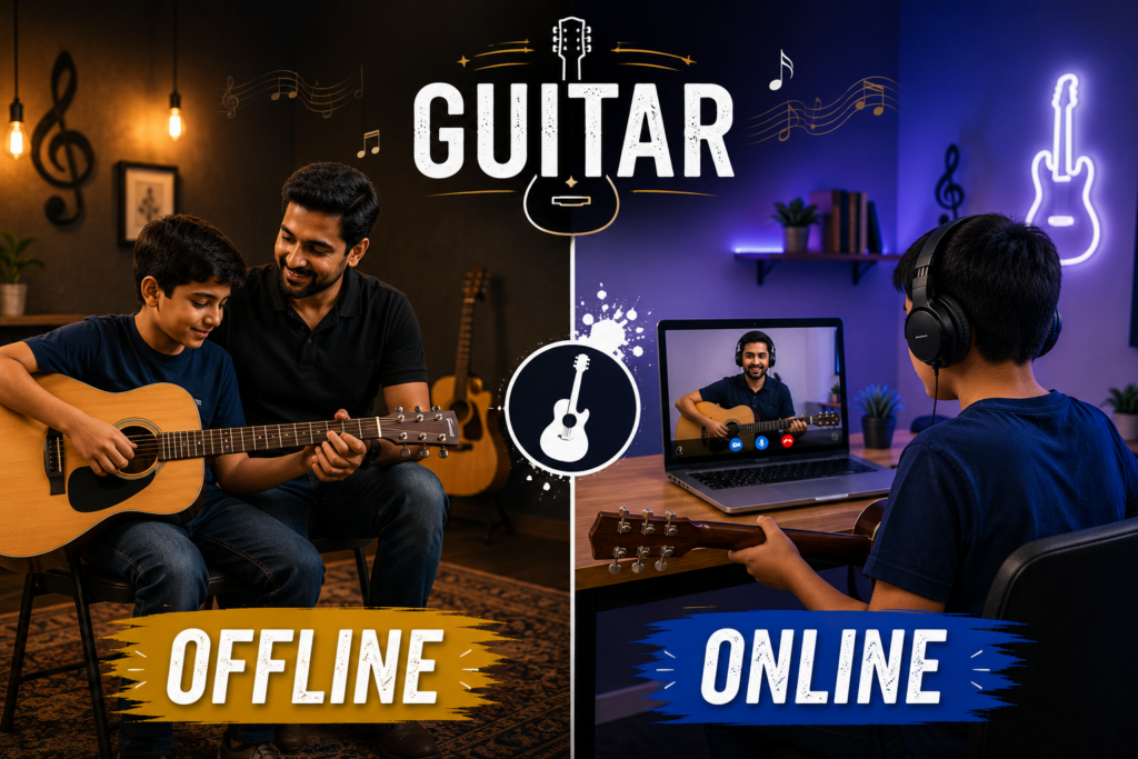 Best Guitar Classes in Hyderabad_Offline-Online